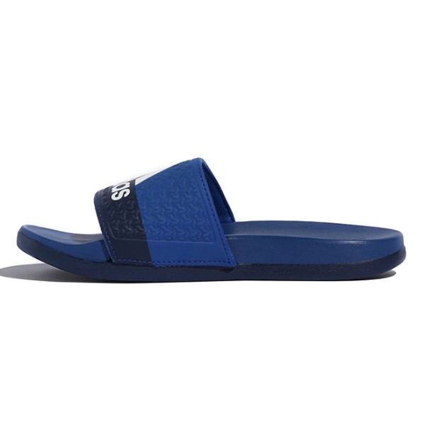 Adidas Adilette Comfort - Kids Slides - Royal Blue/White/Dark Blue