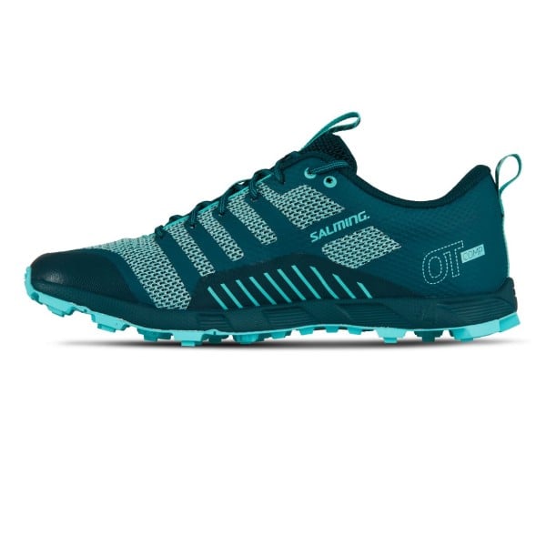 Salming OT Comp - Womens Trail Running Shoes - Deep Teal/Aruba Blue