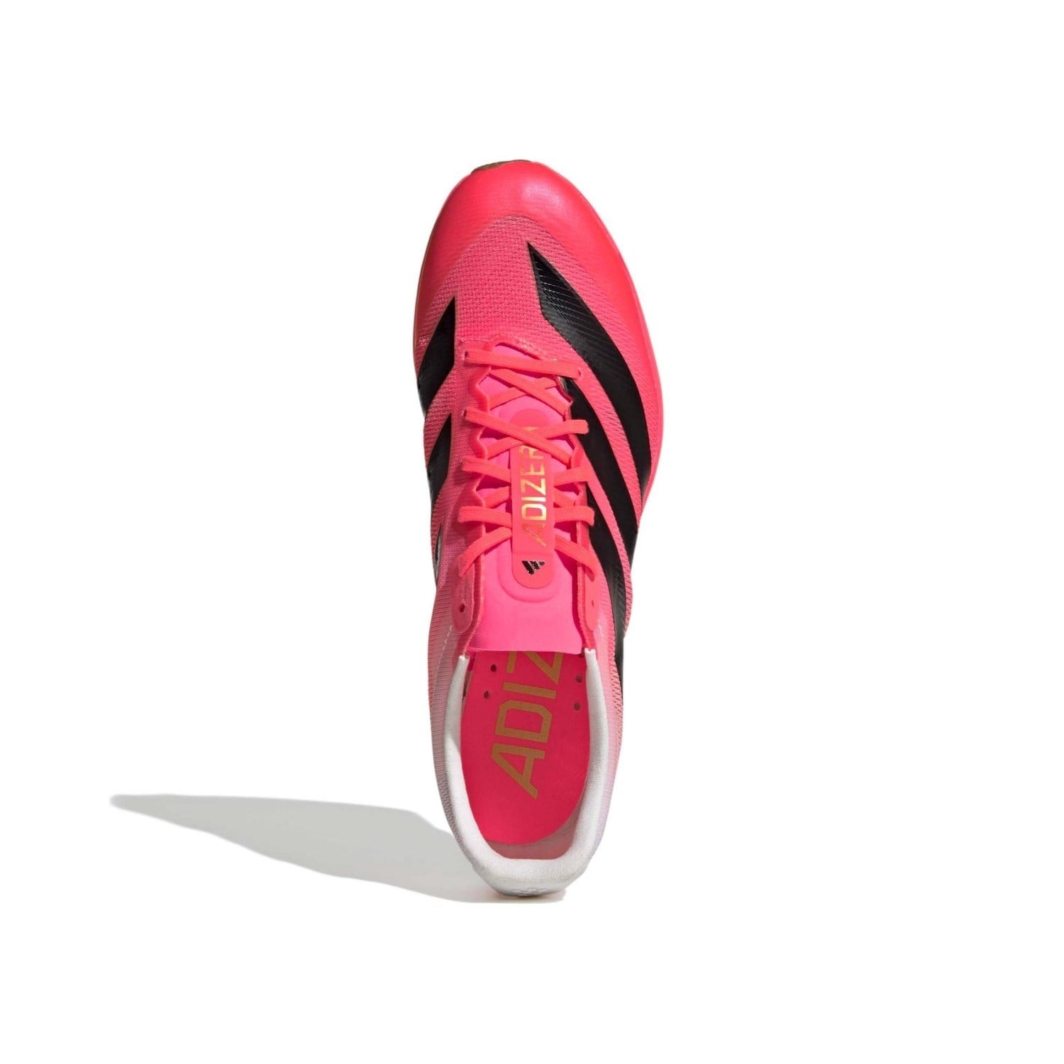 adidas Adizero Prime SP 4 - Unisex Track Sprint Spikes - Solar Turbo/Core Black/Gold Metallic - image 3