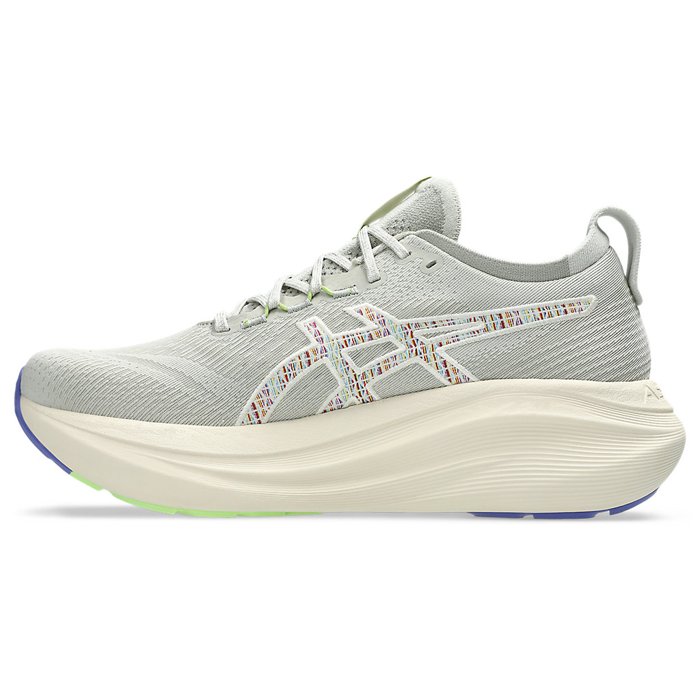 Asics Gel Nimbus 27 TR - Mens Trail Running Shoes - Nature Bathing/Lime Green