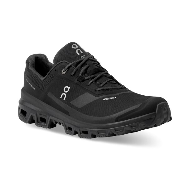 On Cloudventure Waterproof 3 - Mens Trail Running Shoes - Black