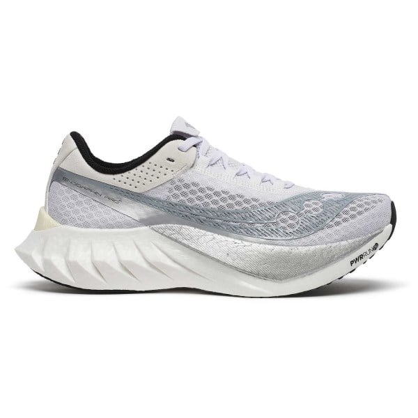 Saucony Endorphin Pro 4 - Womens Road Racing Shoes - White/Silver