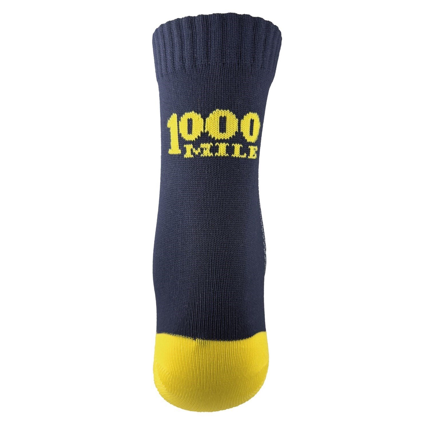 1000 Mile All Terrain 25 Repreve Mens Trail Running/Hiking Socks - Anti Blister - Black/Grey