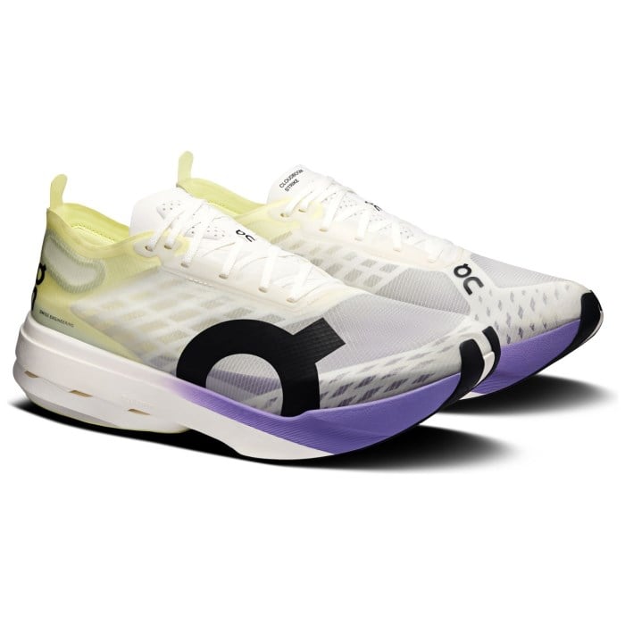 On Cloudboom Strike - Womens Road Racing Shoes - Juniper/Limelight