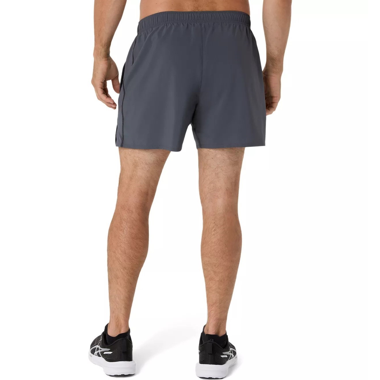 Asics Silver 5 Inch Mens Running Shorts - Carrier Grey