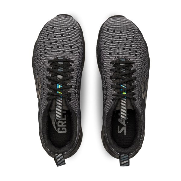Salming Greyhound - Womens Running Shoes - Black/Black