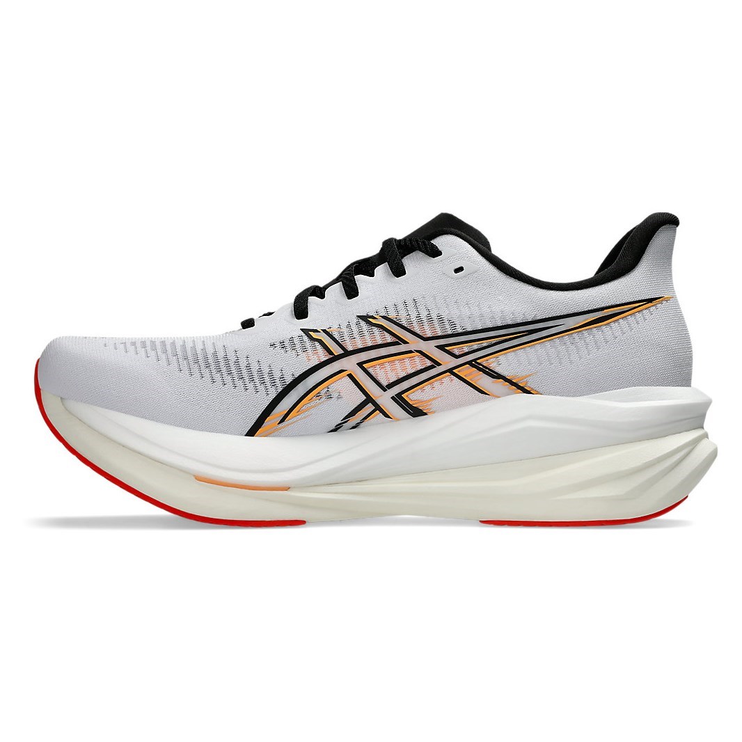 Asics Sonicblast 2 - Mens Running Shoes - White/Stadium Orange - image 2