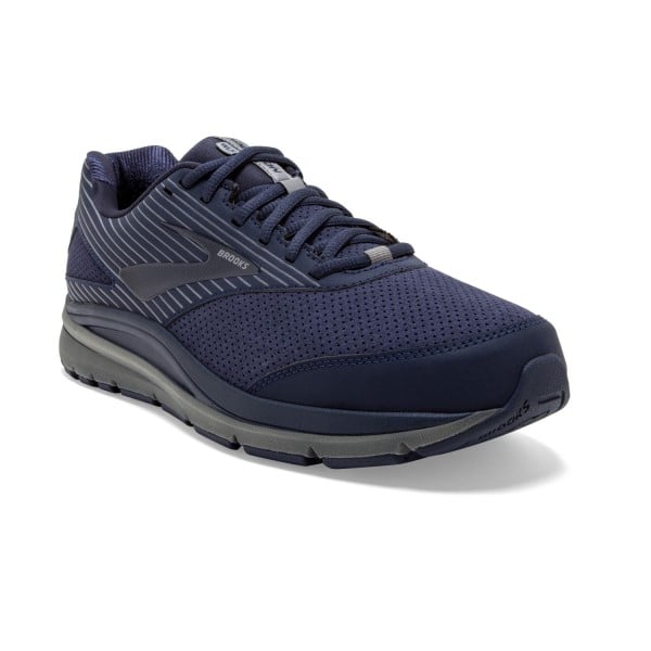 Brooks Addiction Walker 2 Suede - Mens Walking Shoes - Peacoat/Shade