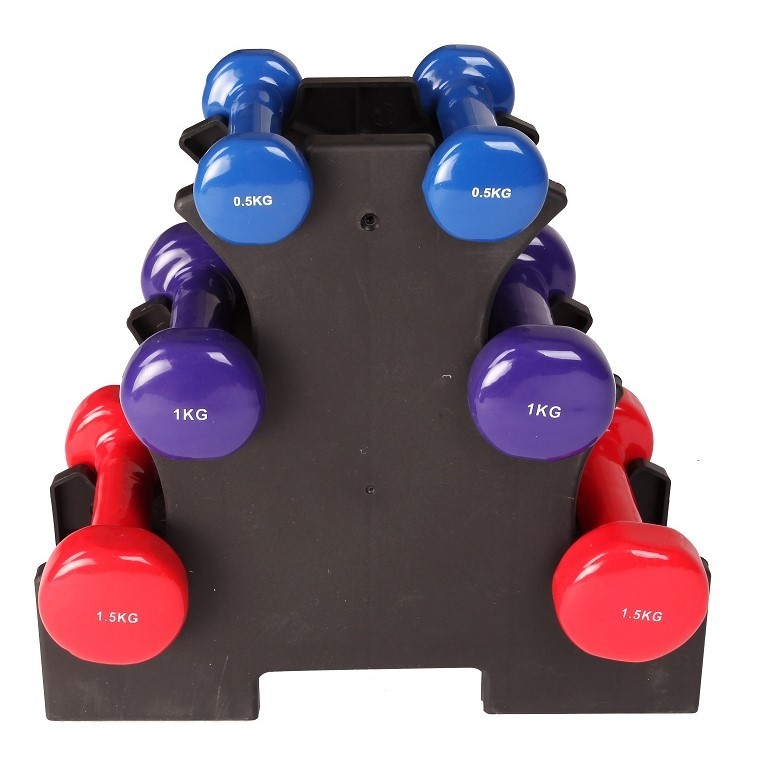 Dunbell Set Rack Dumbbell Set 6 Piece with Rack | RunDNA