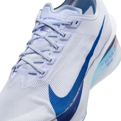 Nike ZoomX Vaporfly 4 - Mens Racing Shoes - Ghost/Blue Void/Persian Violet