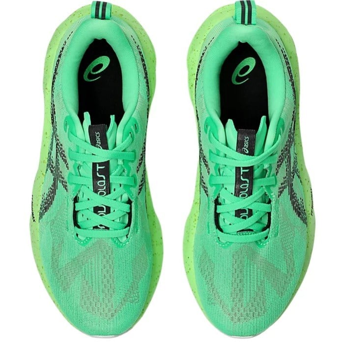 Asics NovaBlast 5 Ekiden - Womens Running Shoes - Vital Green/Black