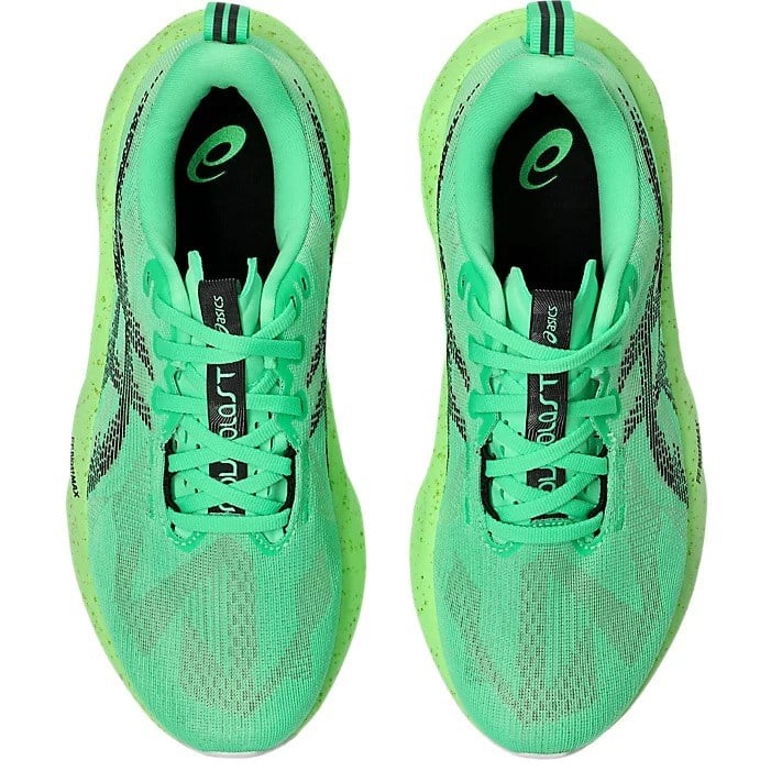 Asics NovaBlast 5 Ekiden - Womens Running Shoes - Vital Green/Black