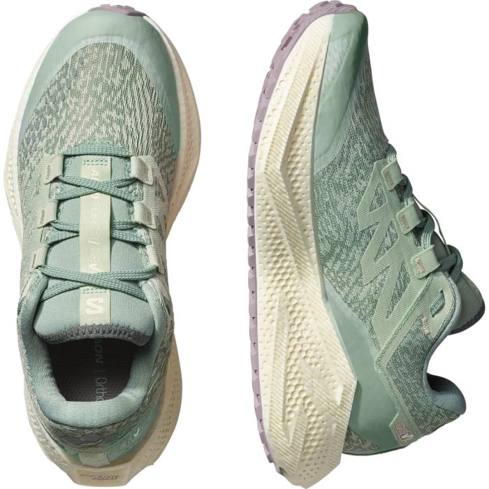Salomon Aero Glide 3 GRVL - Womens Running Shoes - Sea Foam/Vanilla/Nirvana