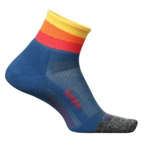 Feetures Elite Light Cushion Quarter Running Socks