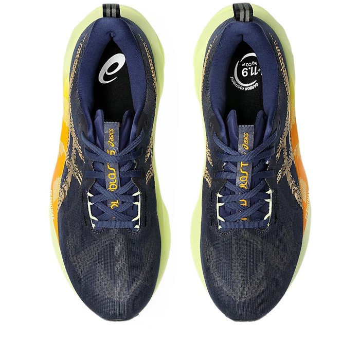 Asics Novablast 5 - Mens Running Shoes - Indigo Blue/Amber