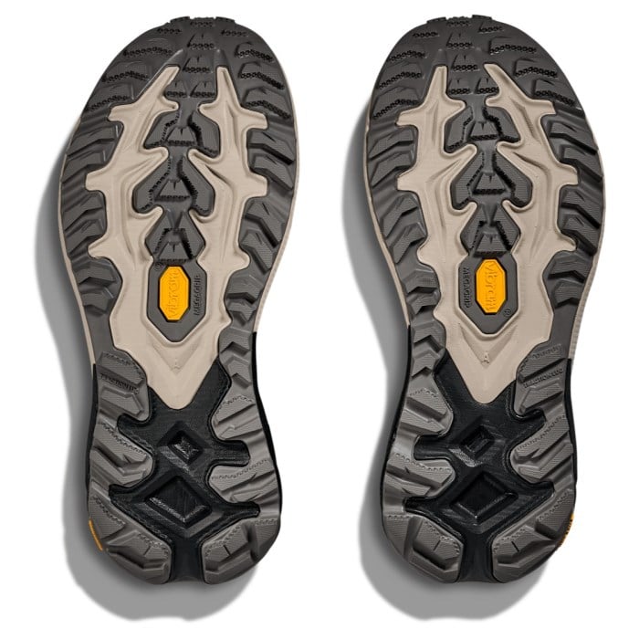 Hoka Mafate 5 - Womens Trail Running Shoes - Putty/Black