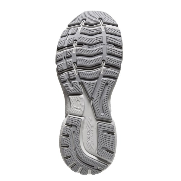 Brooks Ghost 15 - Womens Running Shoes - Oyster/Alloy/White