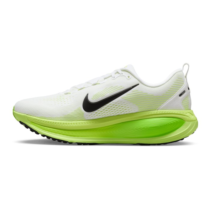 Nike Vomero 18 - Mens Running Shoes - White/Black/Electric Green/Volt