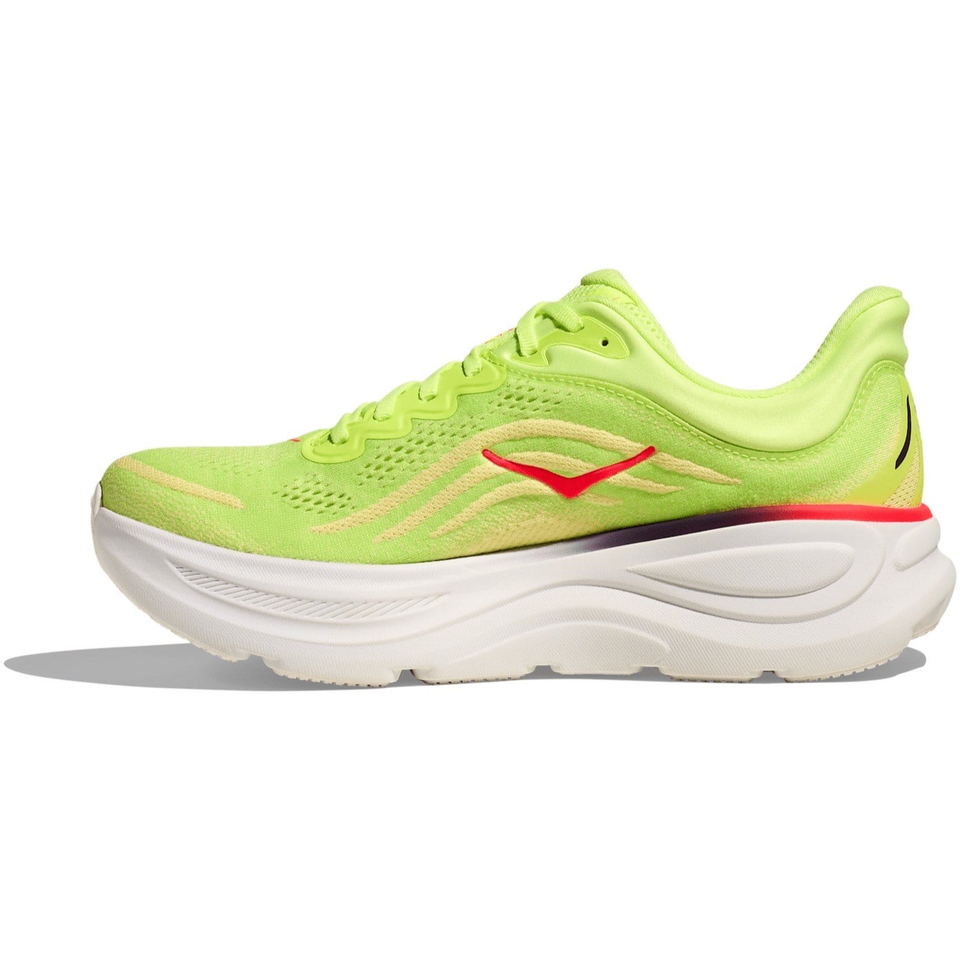 Hoka Bondi 9 - Mens Running Shoes - Neon Yuzu/Sunlight