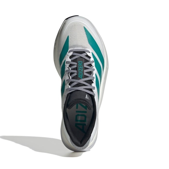 Adidas Adizero Boston 13 - Womens Running Shoes - Cloud White/Pure Teal/Grey