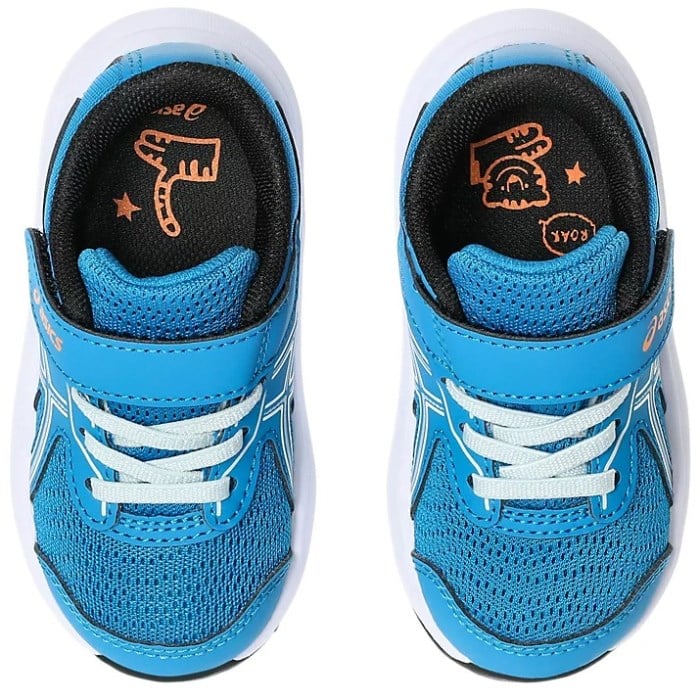 Asics Contend 9 TS - Kids Running Shoes - Aegean Blue/Cool Grey