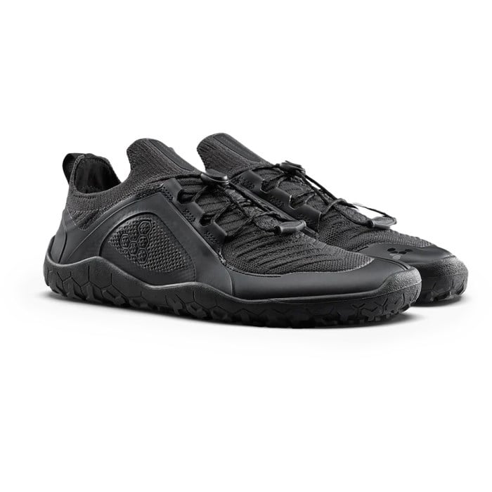 Vivobarefoot Primus Trail Knit FG - Womens Trail Running Shoes - Obsidian