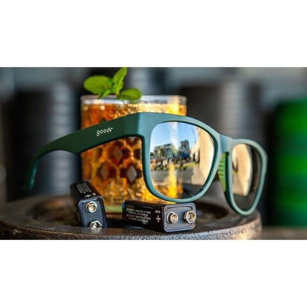 Goodr BFG Polarised Sports Sunglasses - Mint Julep Electroshocks