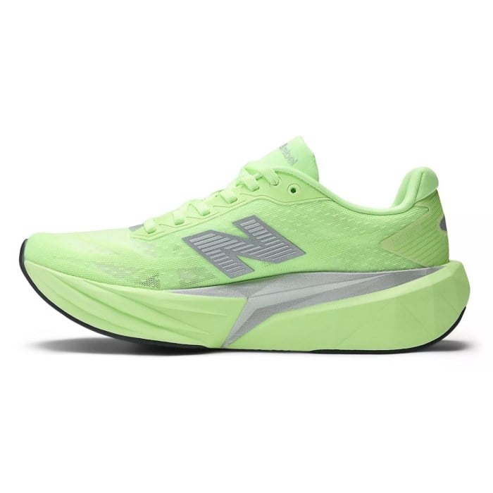 New Balance FuelCell Rebel v5 - Womens Running Shoes - Lab Green/Silver Metallic/White