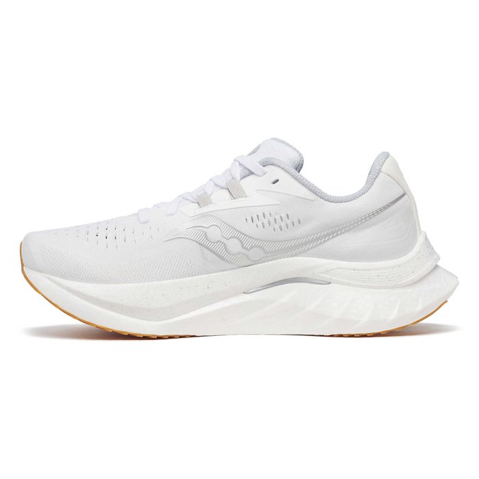 Saucony Endorphin Speed 4 - Womens Running Shoes - White/Gum