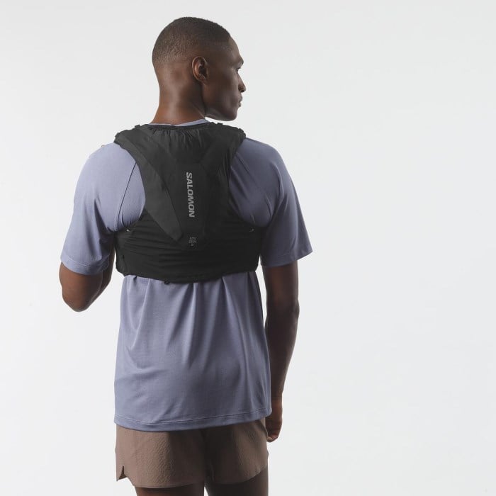 Salomon Advance Skin 5 Set Running Vest With Flasks - Black