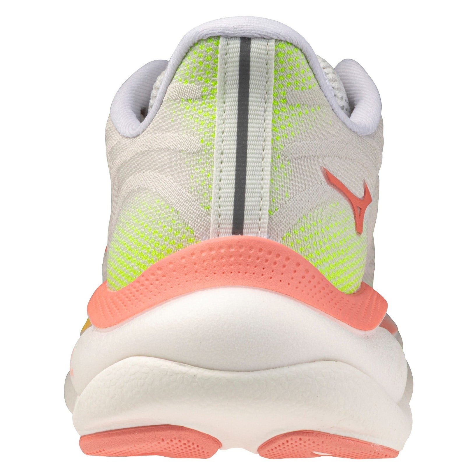 Mizuno Wave Sky 9 - Womens Running Shoes - White/Desert Flower/Lime Pulp - image 6