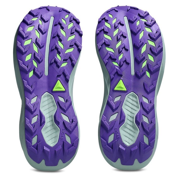 Asics Trabuco 14 - Womens Trail Running Shoes - Foggy Teal/Radiant Amethyst - image 5