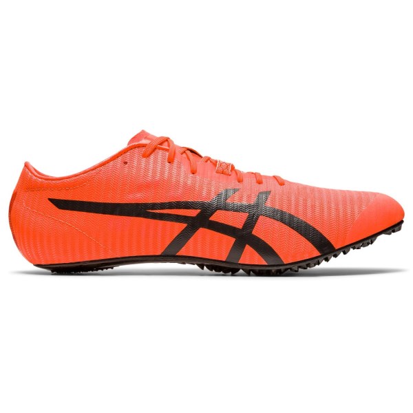 Asics MetaSprint Tokyo - Unisex Sprint Track Spikes - Sunrise Red/Eclipse Black