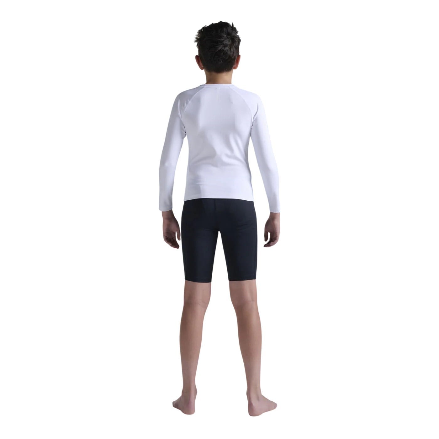 2XU Youth Core Compression Long Sleeve - White/White