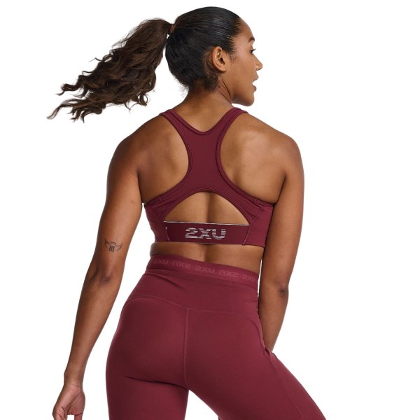 2XU Motion Racerback Womens Sports Bra - Truffle/Truffle