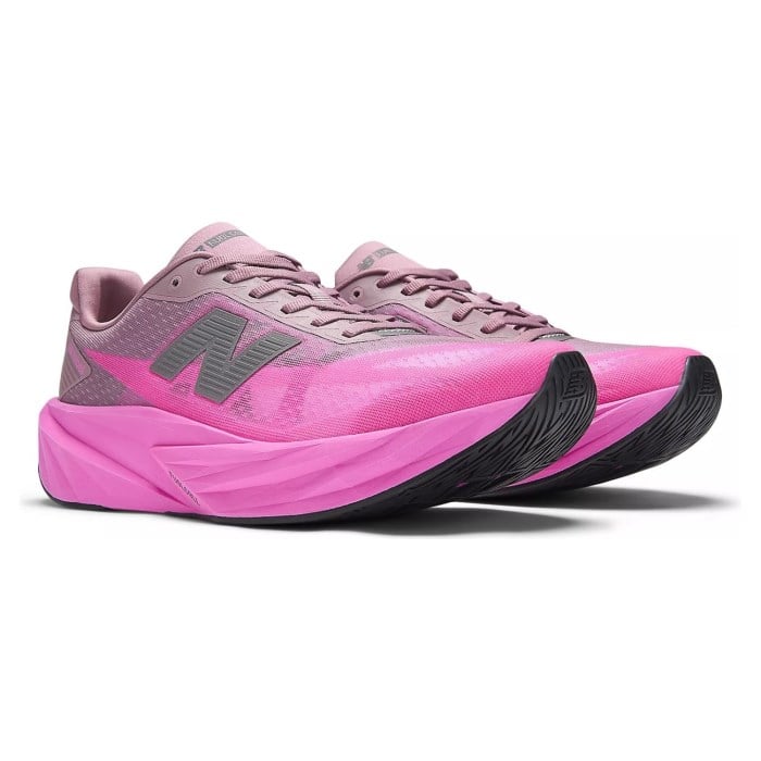 New Balance FuelCell Rebel v5 - Mens Running Shoes - Pink Heat/Rosewood