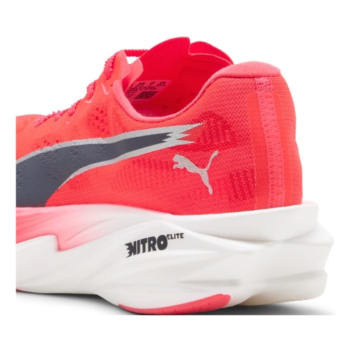 Puma Deviate Nitro Elite 4 - Womens Running Shoes - Ultra Red/Inky Depths/White - image 4