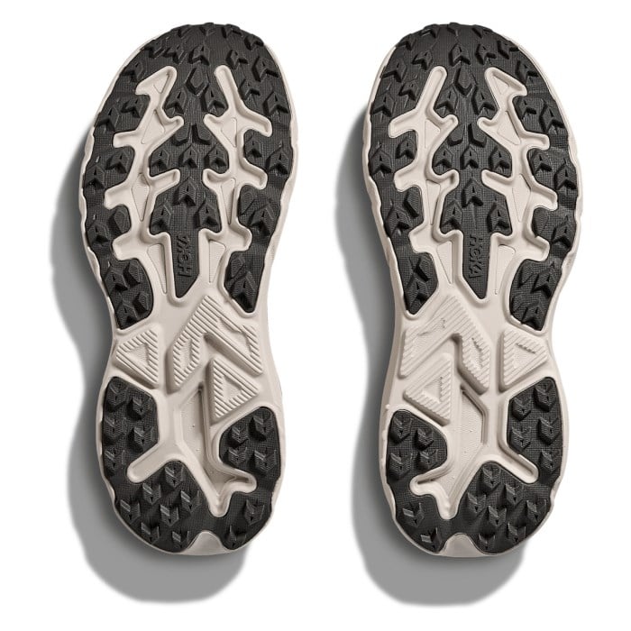 Hoka Challenger 8 - Womens Trail Running Shoes - Stucco/Asphalt Grey