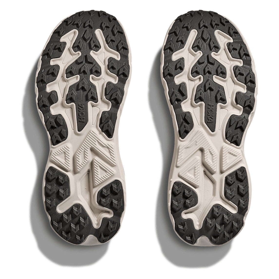 Hoka Challenger 8 - Womens Trail Running Shoes - Stucco/Asphalt Grey