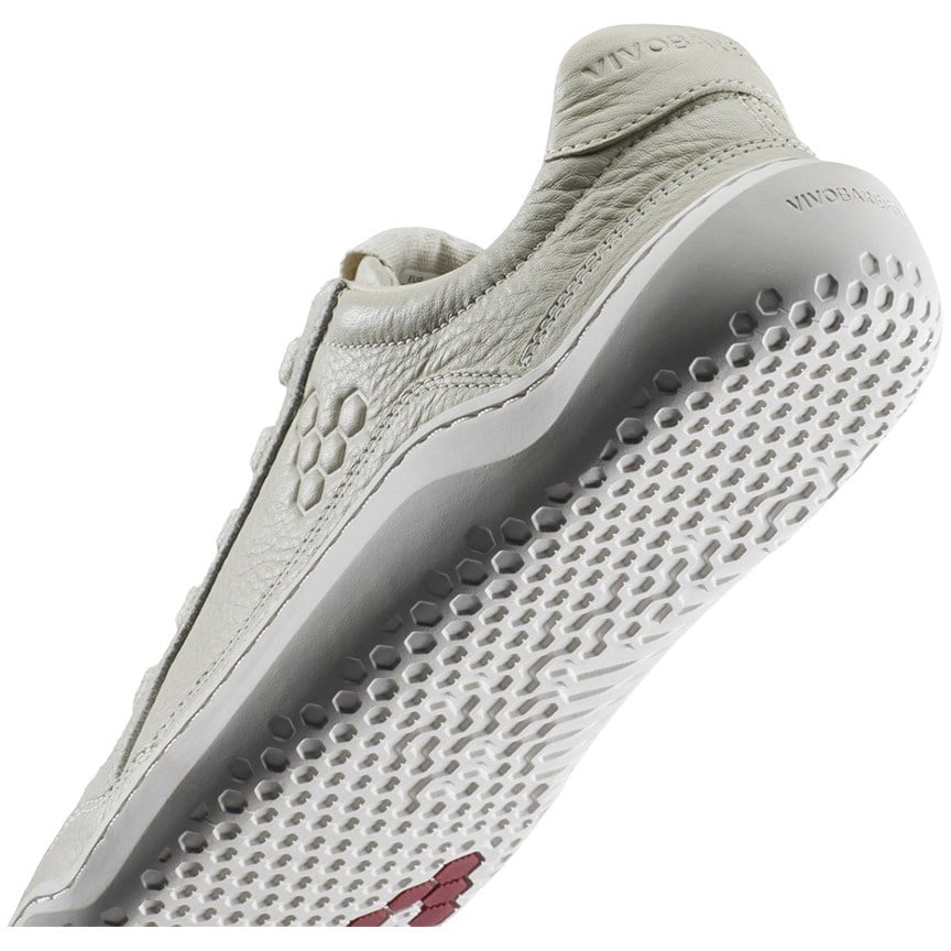 Vivobarefoot Gobi III Sneaker Leather - Mens Walking Shoes - Limestone - image 8