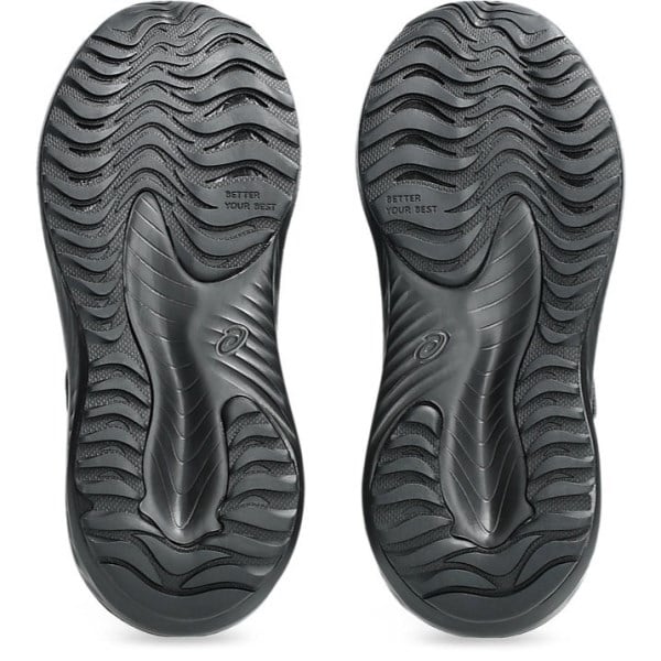 Asics Gel Noosa Tri 16 PS - Kids Running Shoes - Black/White