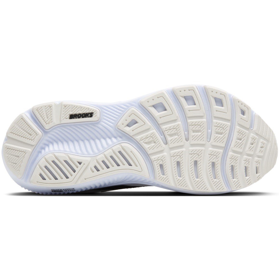 Brooks Ghost 17 - Womens Running Shoes - White/Black/Rose Gold