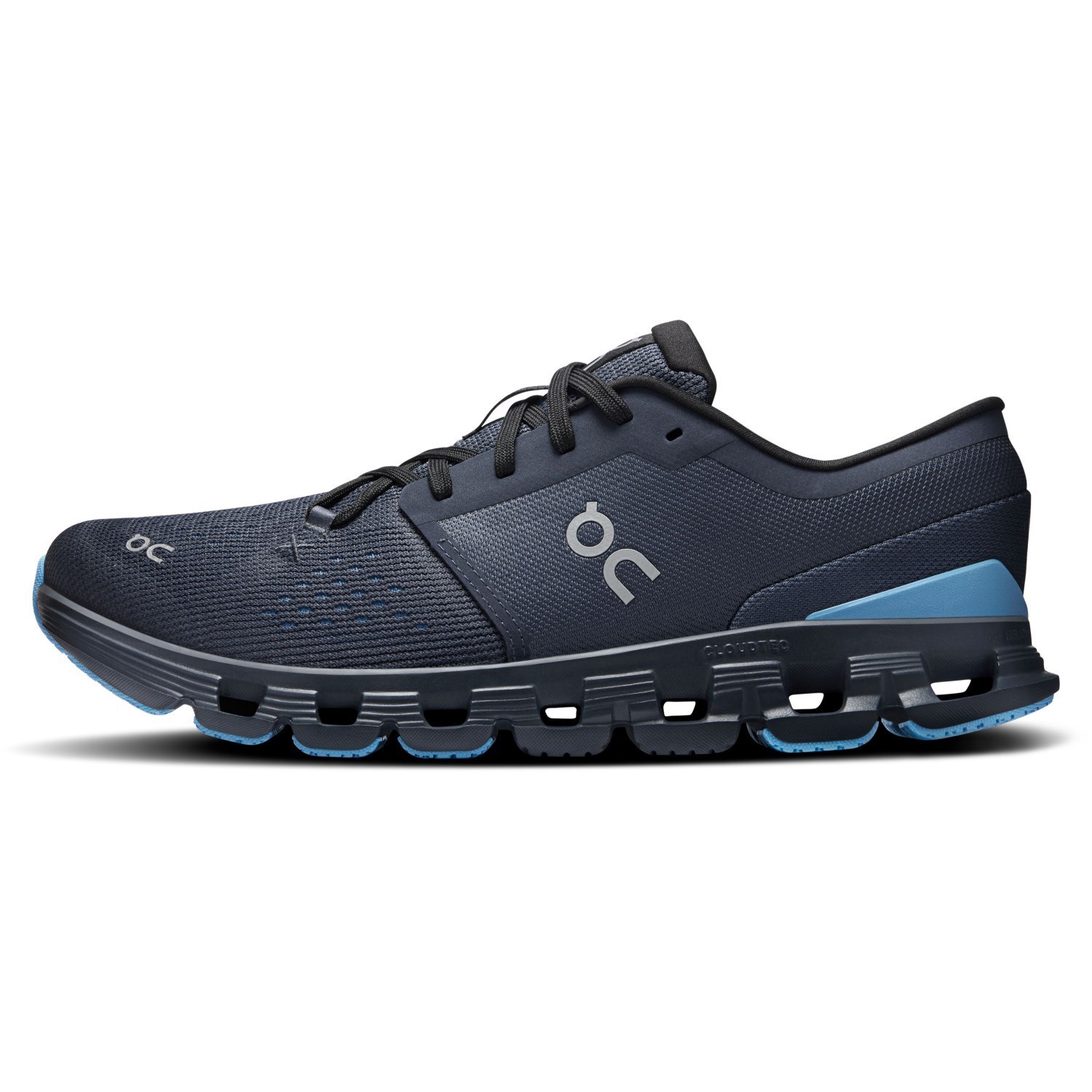On Cloud X 4 - Mens Running Shoes - Navy/Gourami