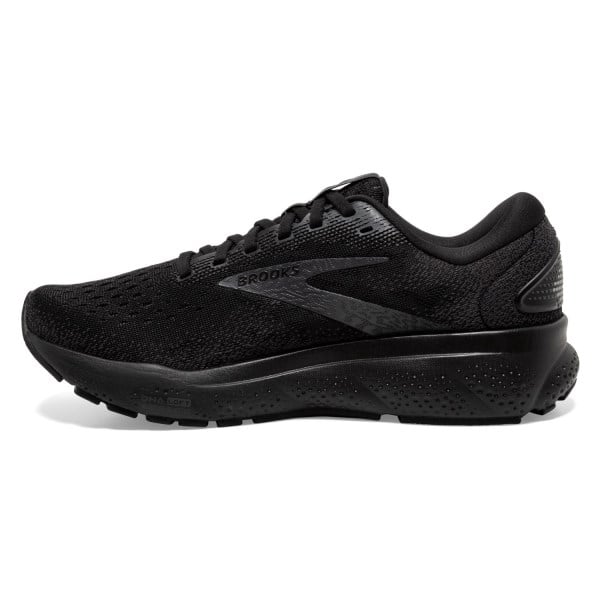Brooks Ghost 16 - Womens Running Shoes - Black/Black/Ebony
