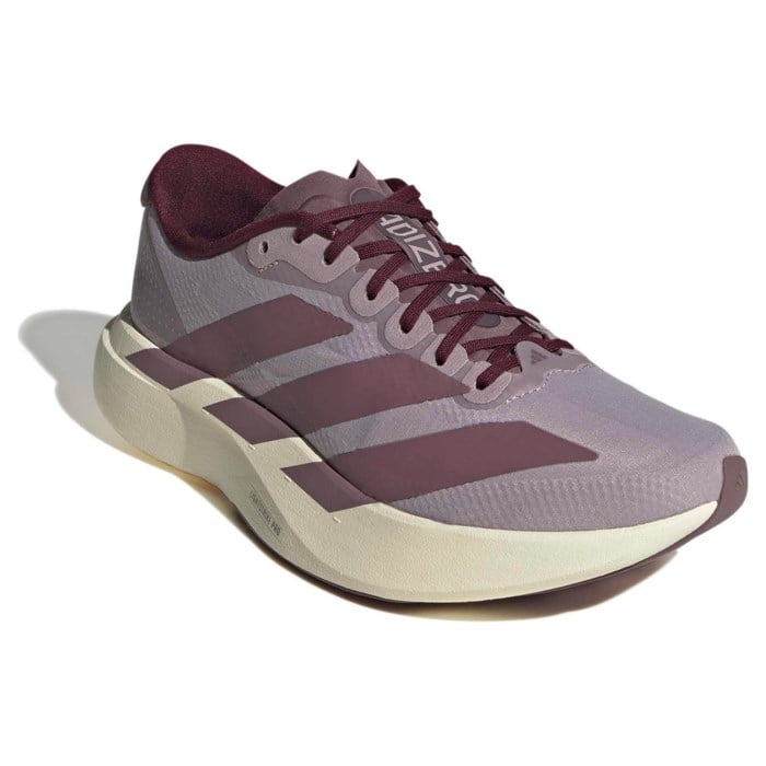adidas Adizero Evo SL Woven - Womens Running Shoes - Preloved Fig/Shadow Fig/Maroon - image 6