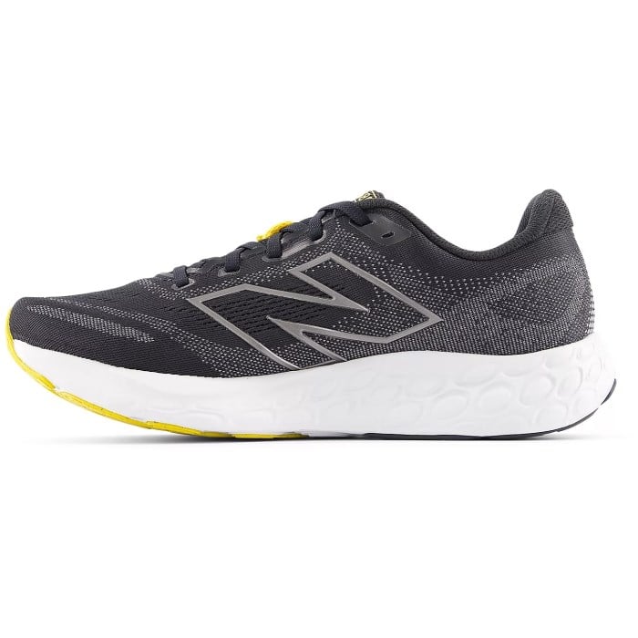 New Balance Fresh Foam 680v8 - Mens Running Shoes - Black/Castlerock/Ginger Lemon