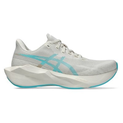 Asics Novablast 6 - Womens Running Shoes - Soft Oat/Energy Aqua