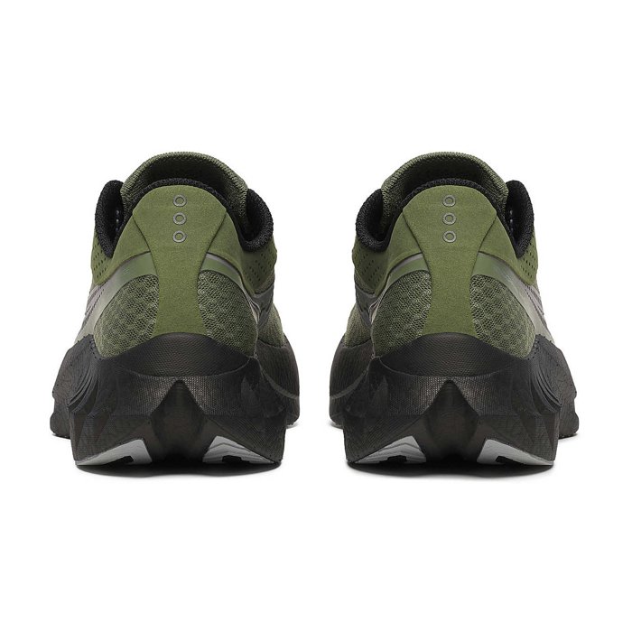 Saucony Endorphin Pro 4 - Mens Road Racing Shoes - Olivine/Black