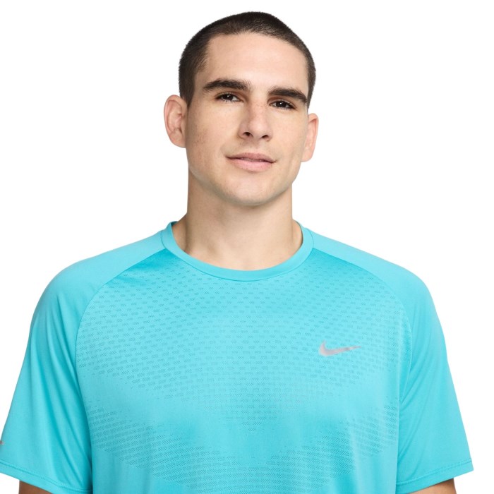 Nike Dri-FIT Stride ADV Running T-Shirt - Mens - Dusty Cactus/Reflective Silver