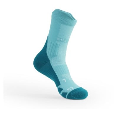 S/Co. Crew Unisex Running Socks - Aqua Breeze